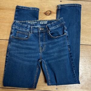 Arizona Jean Co Blue Denim Advance Flex 360 Boy Jeans 14 Reg